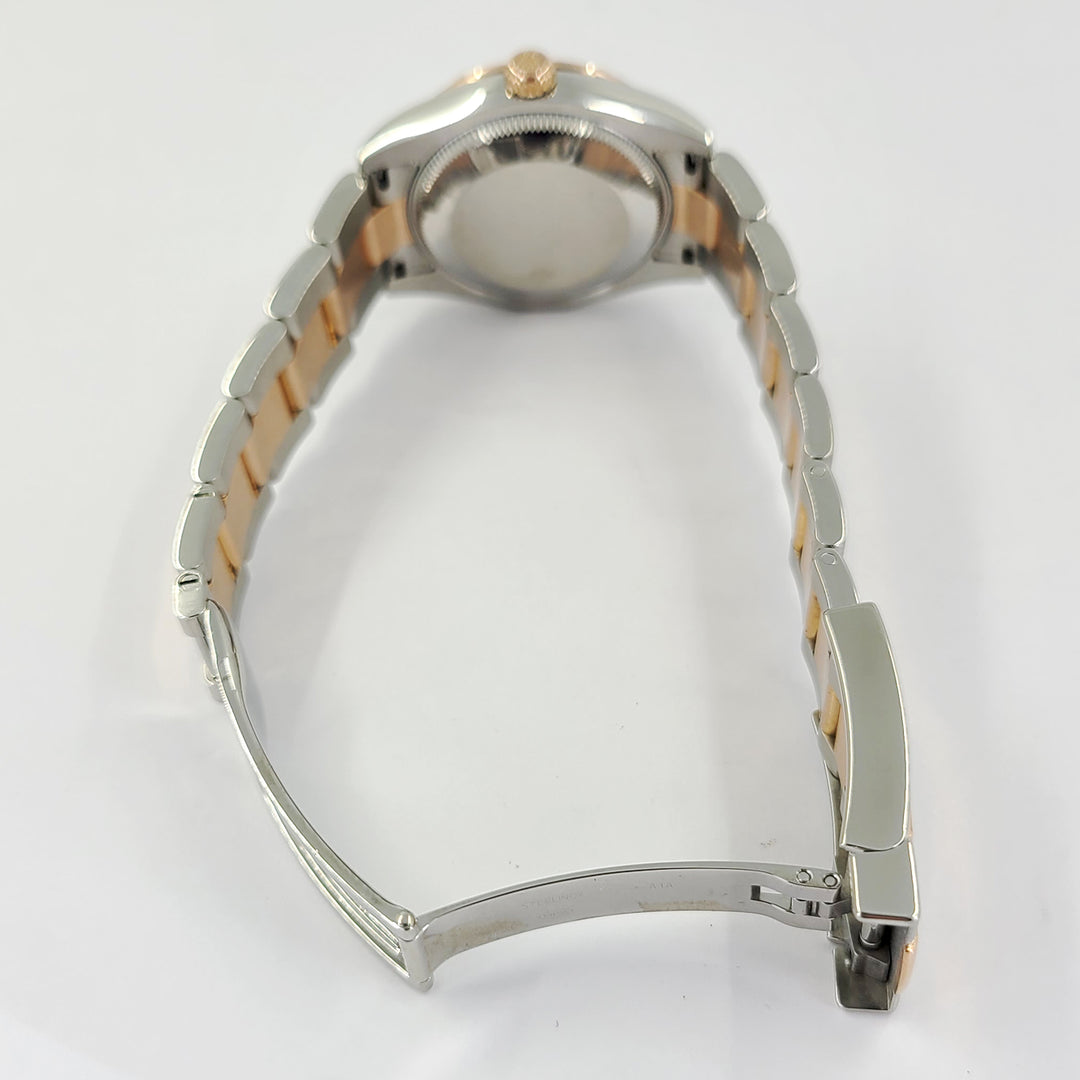 Rolex Datejust 31mm – 18K Rose Gold & Stainless Steel, Chocolate Diamond Dial