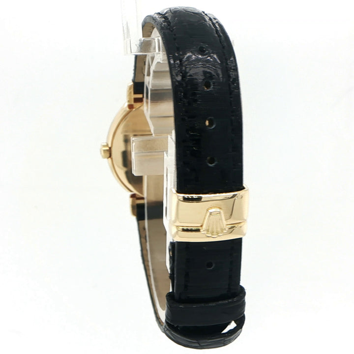 26.5mm Rolex Cellini, Champagne Dial, 18K Yellow Gold