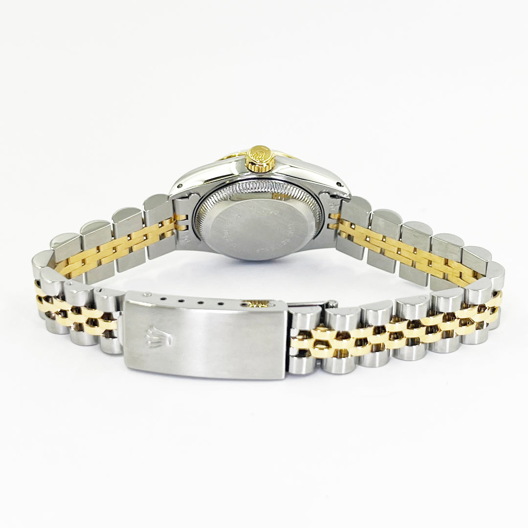 Rolex Datejust 26mm Steel & 18K Gold Champagne Dial