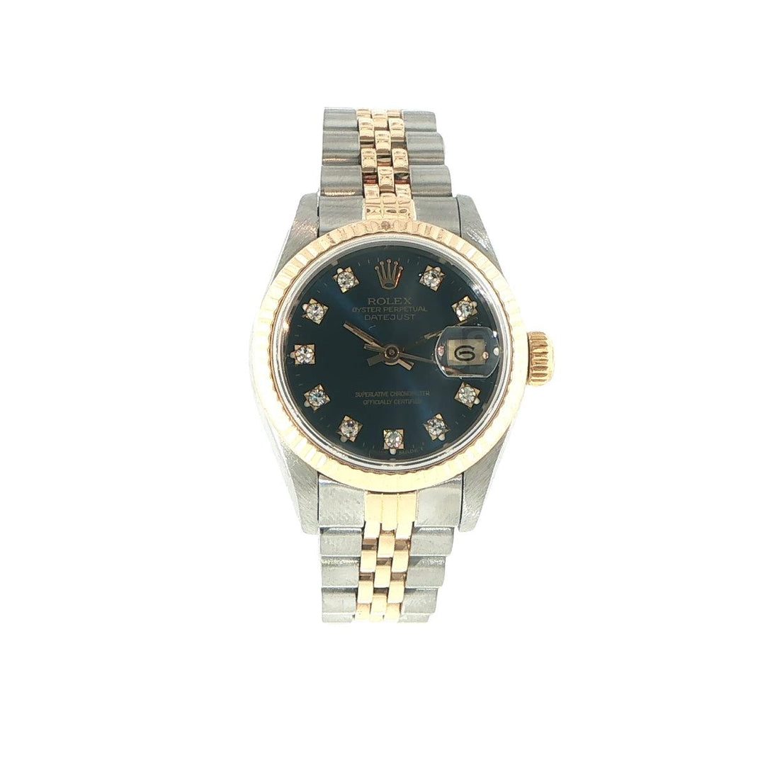 Rolex Datejust 26mm Two-Tone Diamond Dial Watch