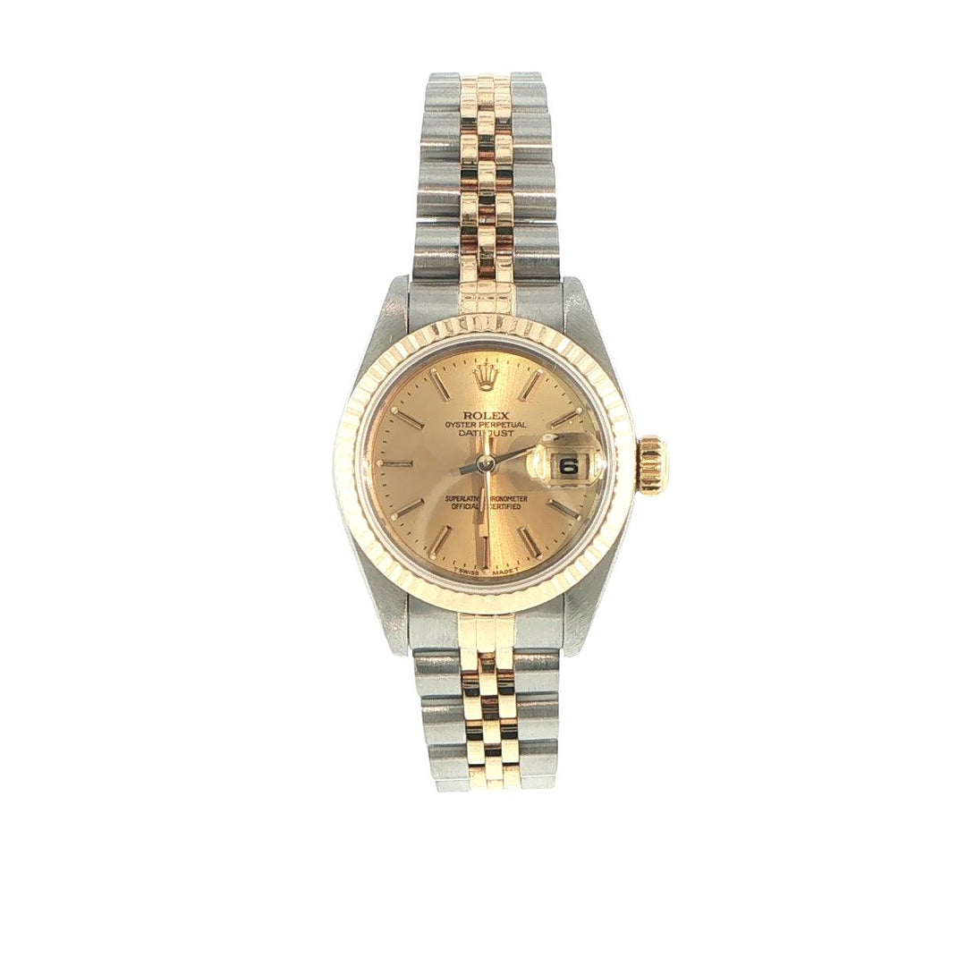 Rolex Datejust 26mm Two-Tone Champagne Dial Jubilee Bracelet