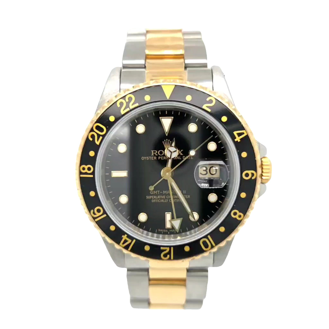 40mm Rolex GMT Master II Two Tone
