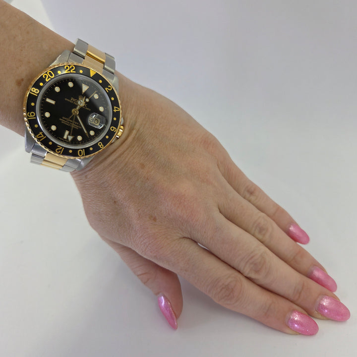 40mm Rolex GMT Master II Two Tone