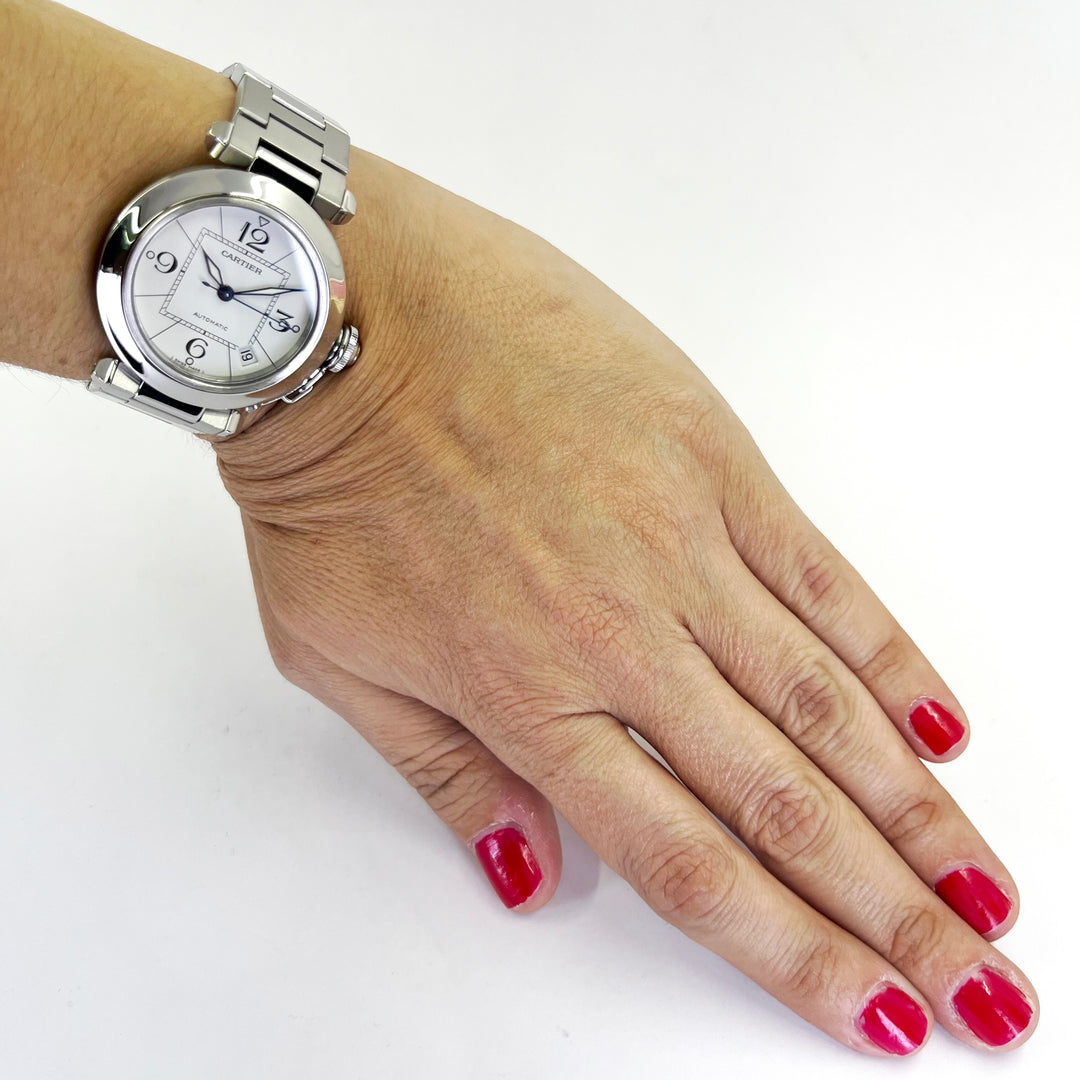 Cartier Pasha Stainless Steel Automatic Watch 35mm