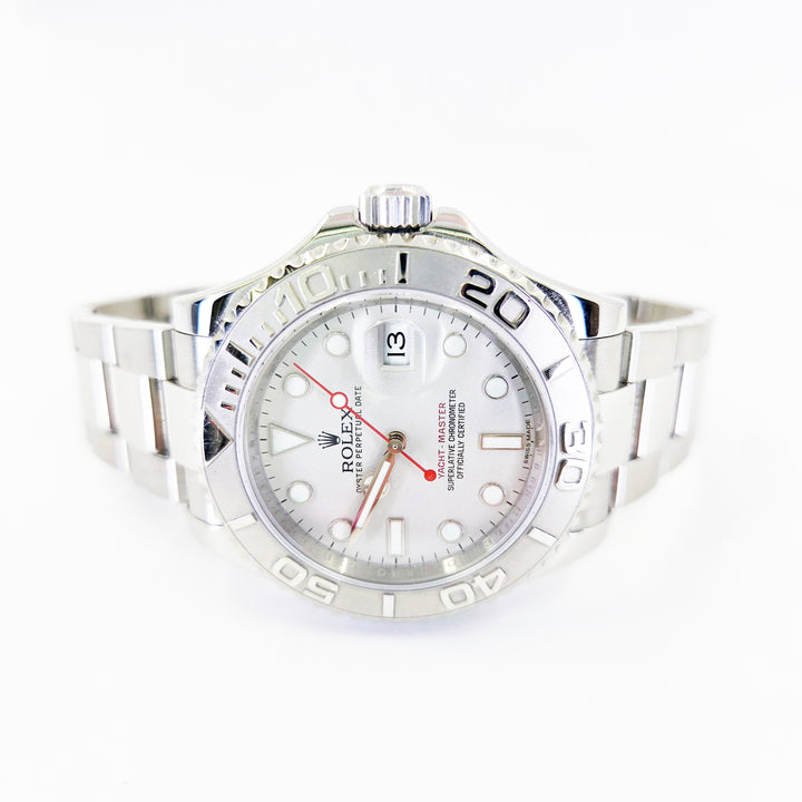 40mm Rolex Yacht-Master Platinum & Stainless Steel Automatic Watch