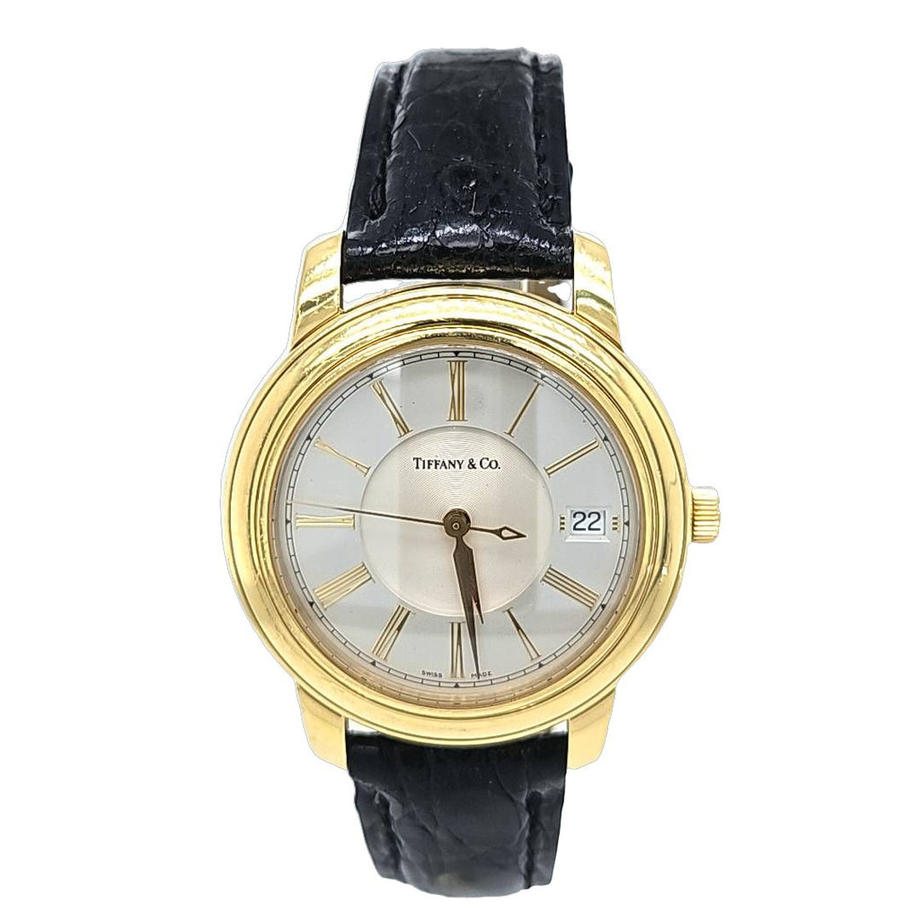 Tiffany & Co Vintage Gold Watch 18kt 6.5 inch Tiffany & Co Vintage Gold Watch 18kt 6.5 inch – Avis Diamond  main image 4