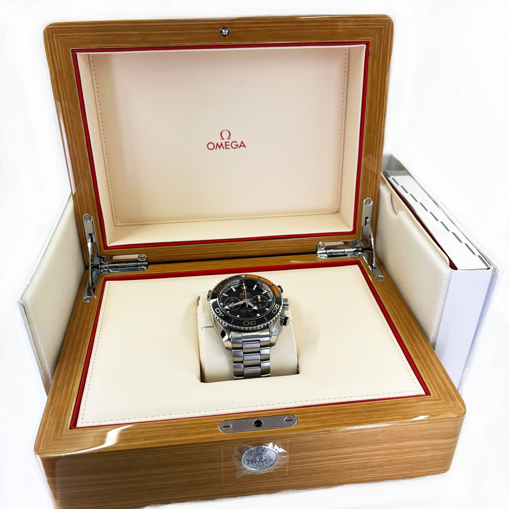 45.5mm Omega Stainless Steel Seamaster Planet Ocean Automatic