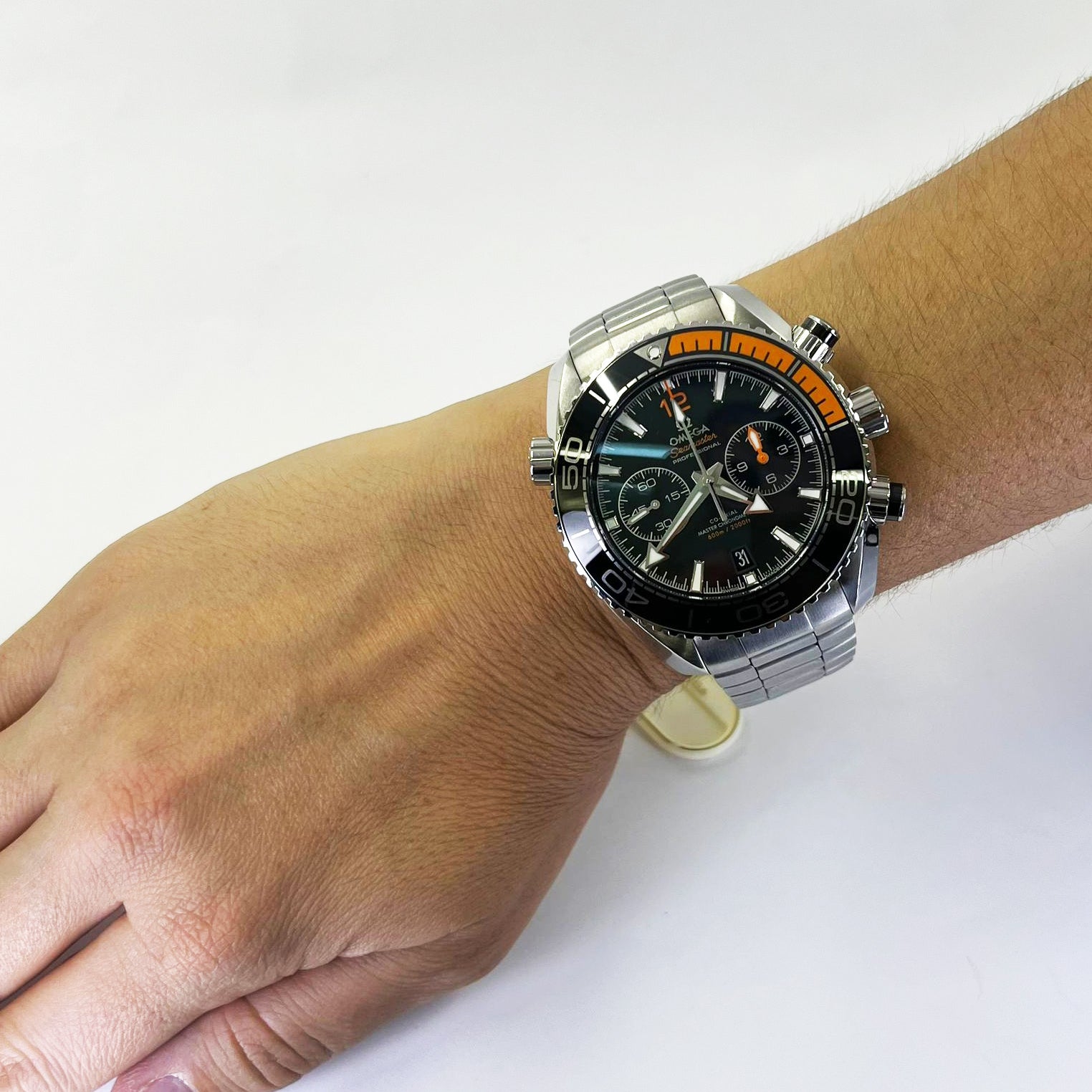 45.5mm Omega Stainless Steel Seamaster Planet Ocean Automatic