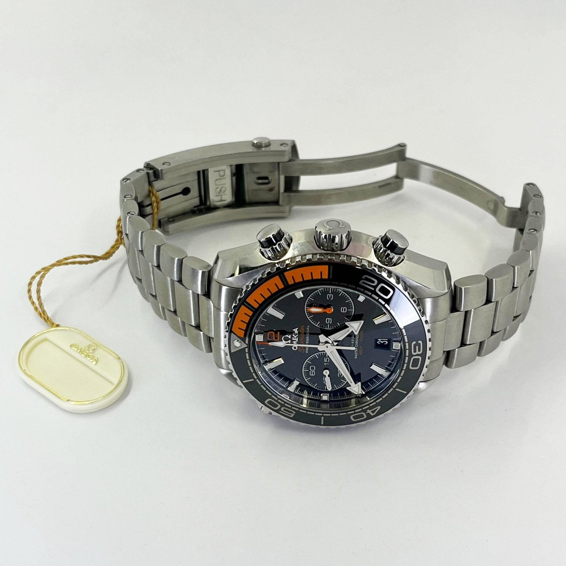 45.5mm Omega Stainless Steel Seamaster Planet Ocean Automatic