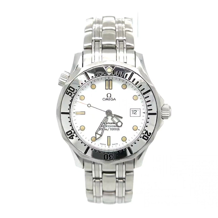 Omega Seamaster Diver Mid-Size Stainless Steel Quartz Watch