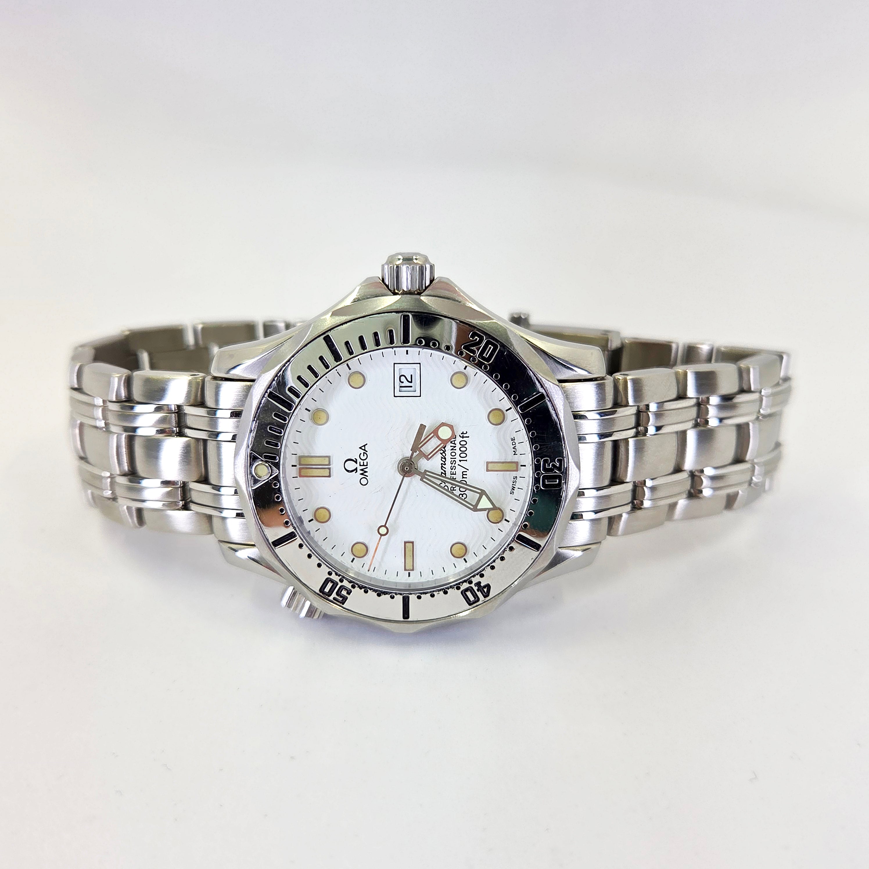 Omega Seamaster Diver Mid-Size Stainless Steel Quartz Watch