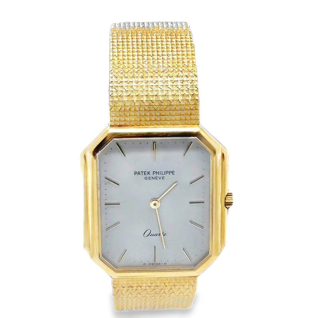 Patek Philippe 18K Yellow Gold 30mm Quartz Watch