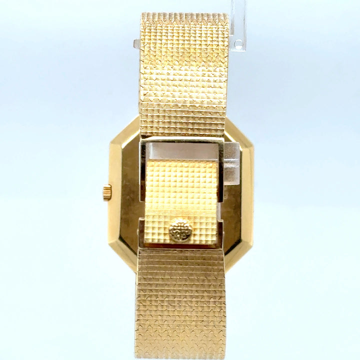 Patek Philippe 18K Yellow Gold 30mm Quartz Watch