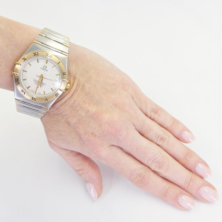 Omega Constellation 36mm Steel & 18K Gold Automatic Watch
