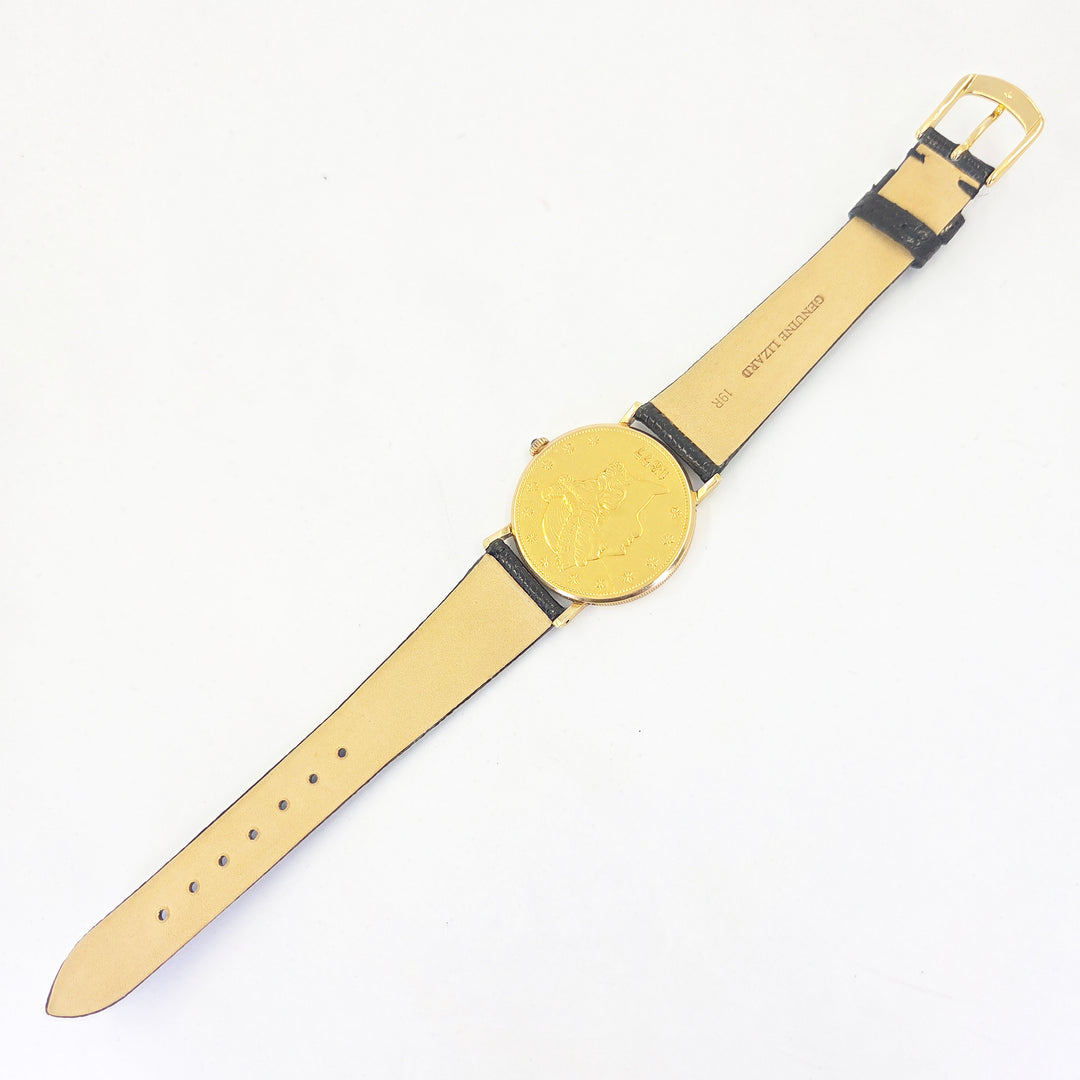 Corum 1877 US $20 Coin Watch 22K Gold Manual Wind