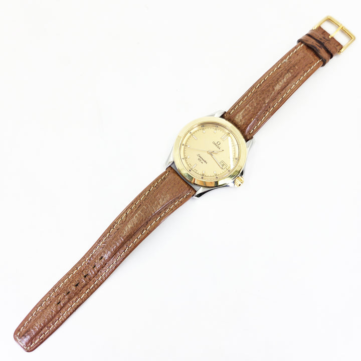 Omega Seamaster 120M Quartz 36mm Steel & 18K Gold Watch
