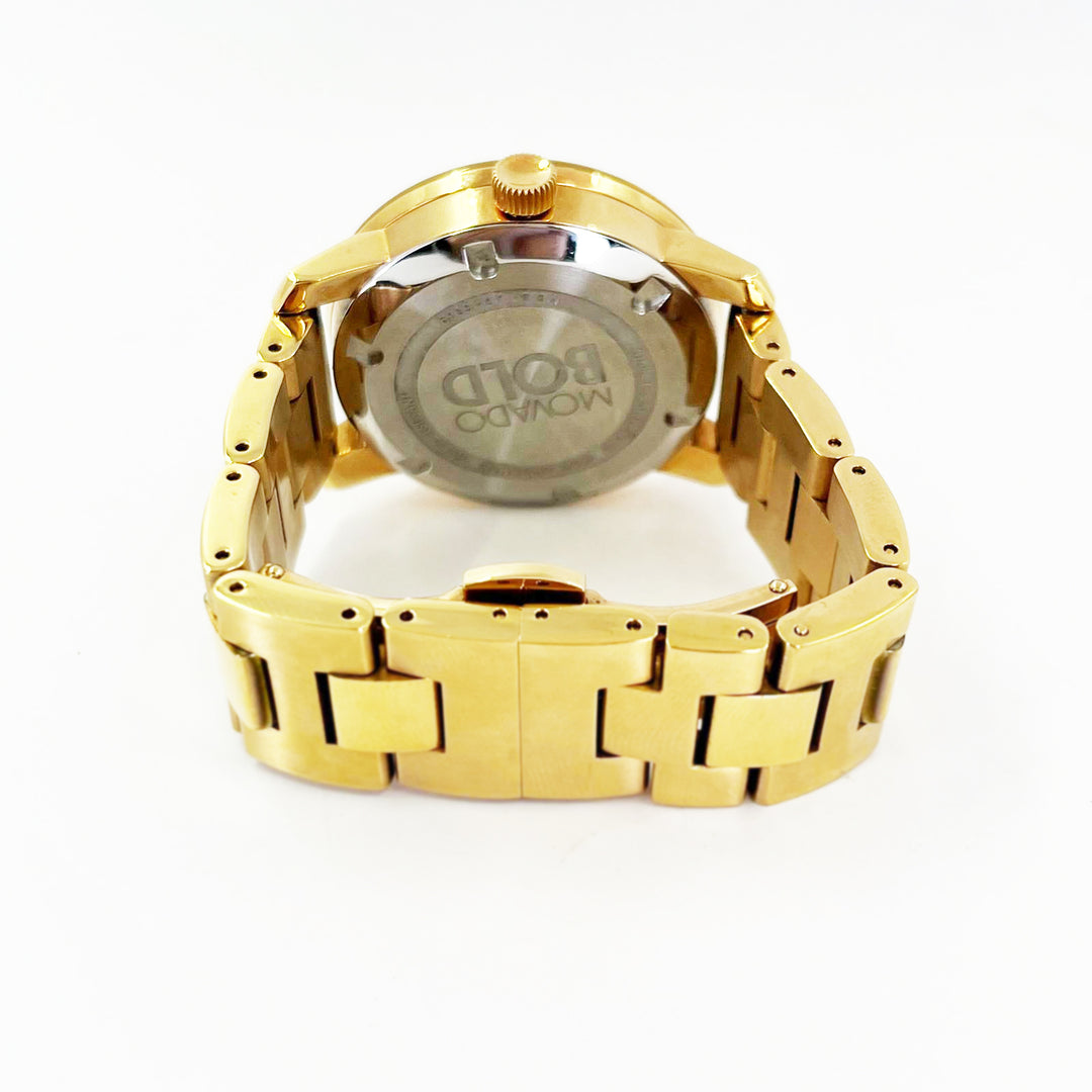 Movado Bold 36mm Rose Tone Quartz Watch
