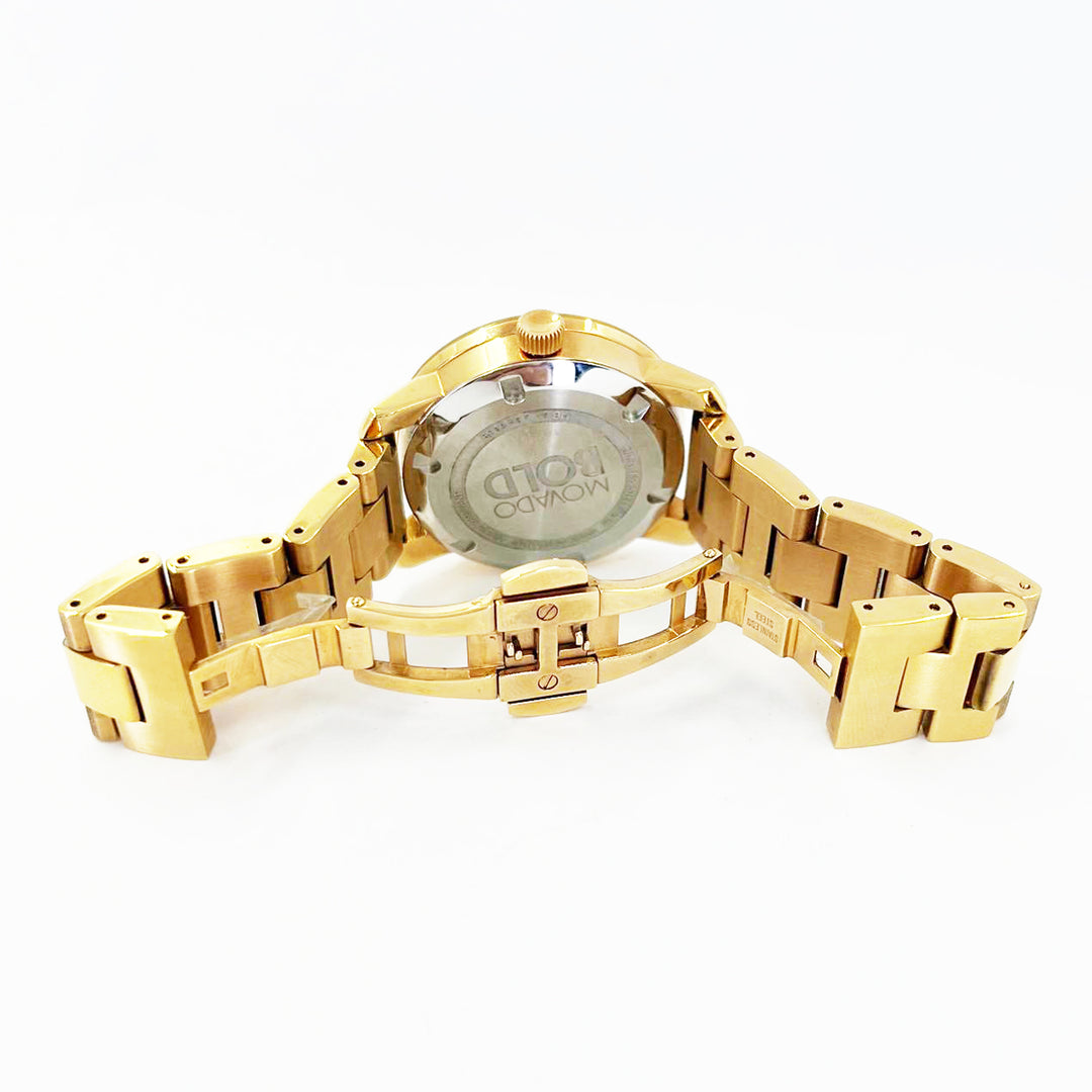 Movado Bold 36mm Rose Tone Quartz Watch