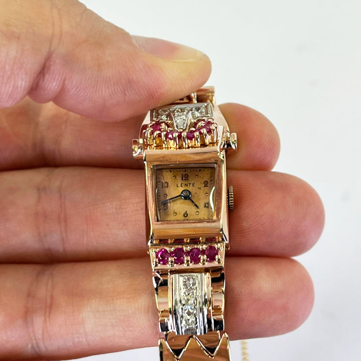 Lente Hidden Watch Bracelet