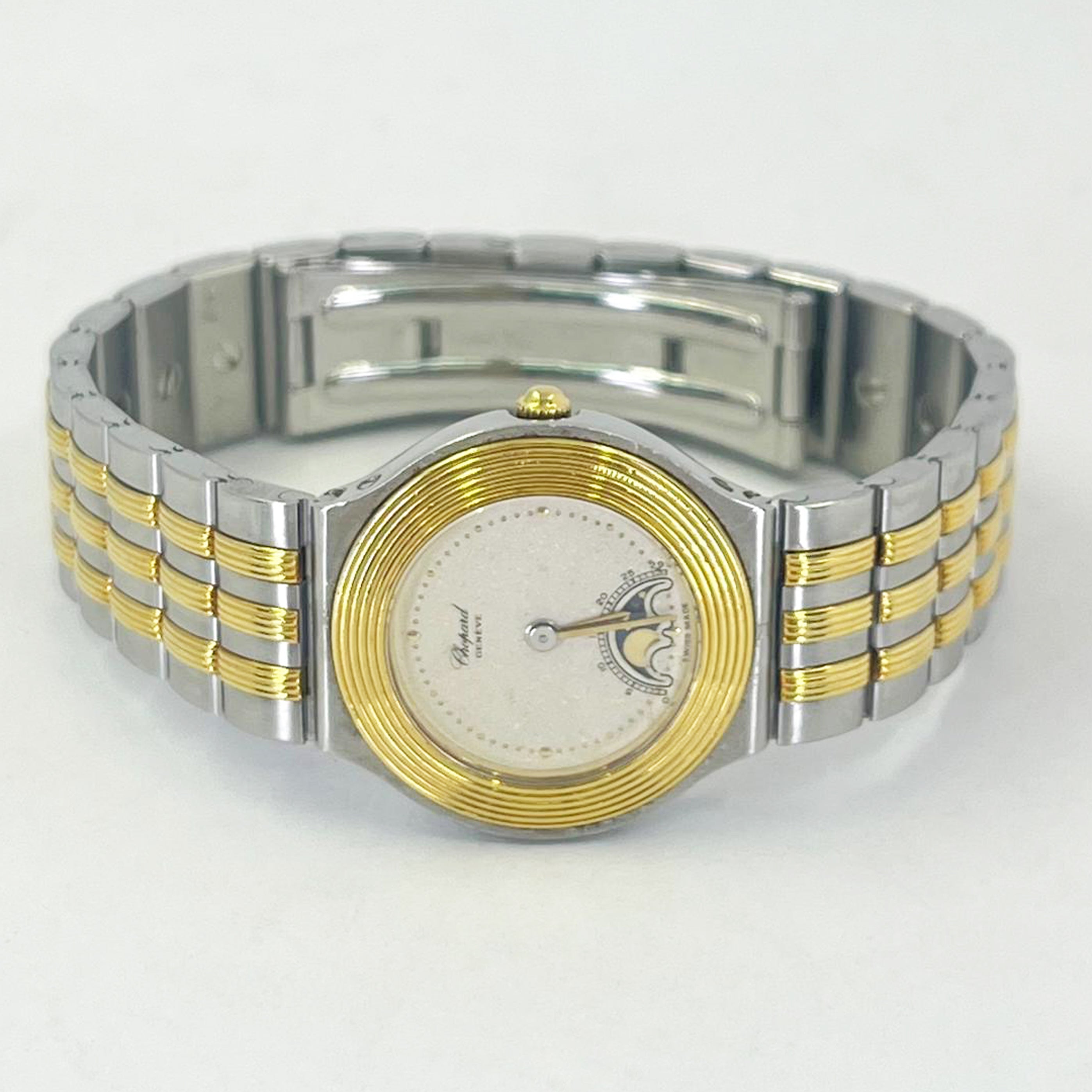 Pre-Owned Chopard Luna D'Oro Moonphase Quartz Watch Jae's Jewelers