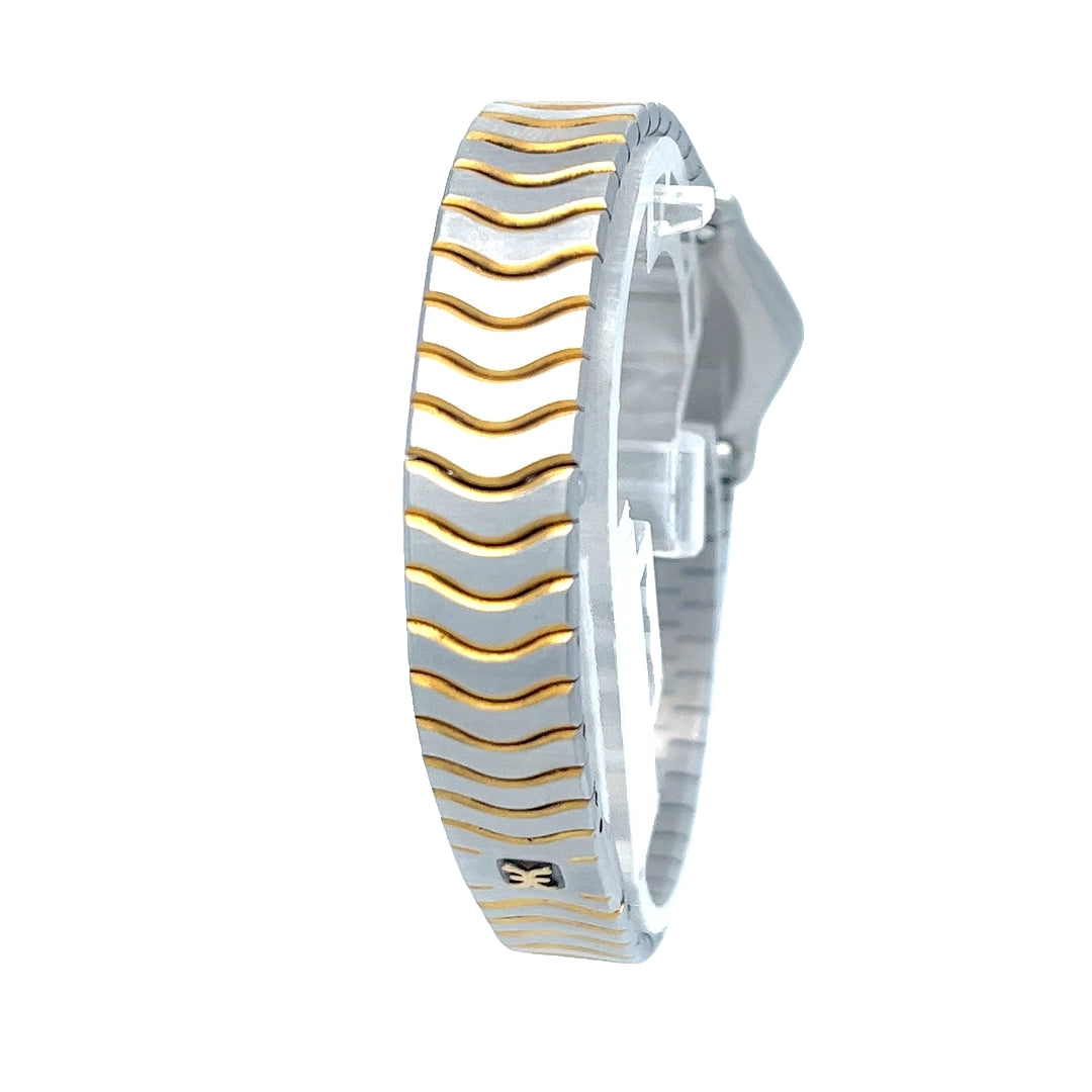 23mm Ebel Wave Mini Two-Tone Quartz Watch