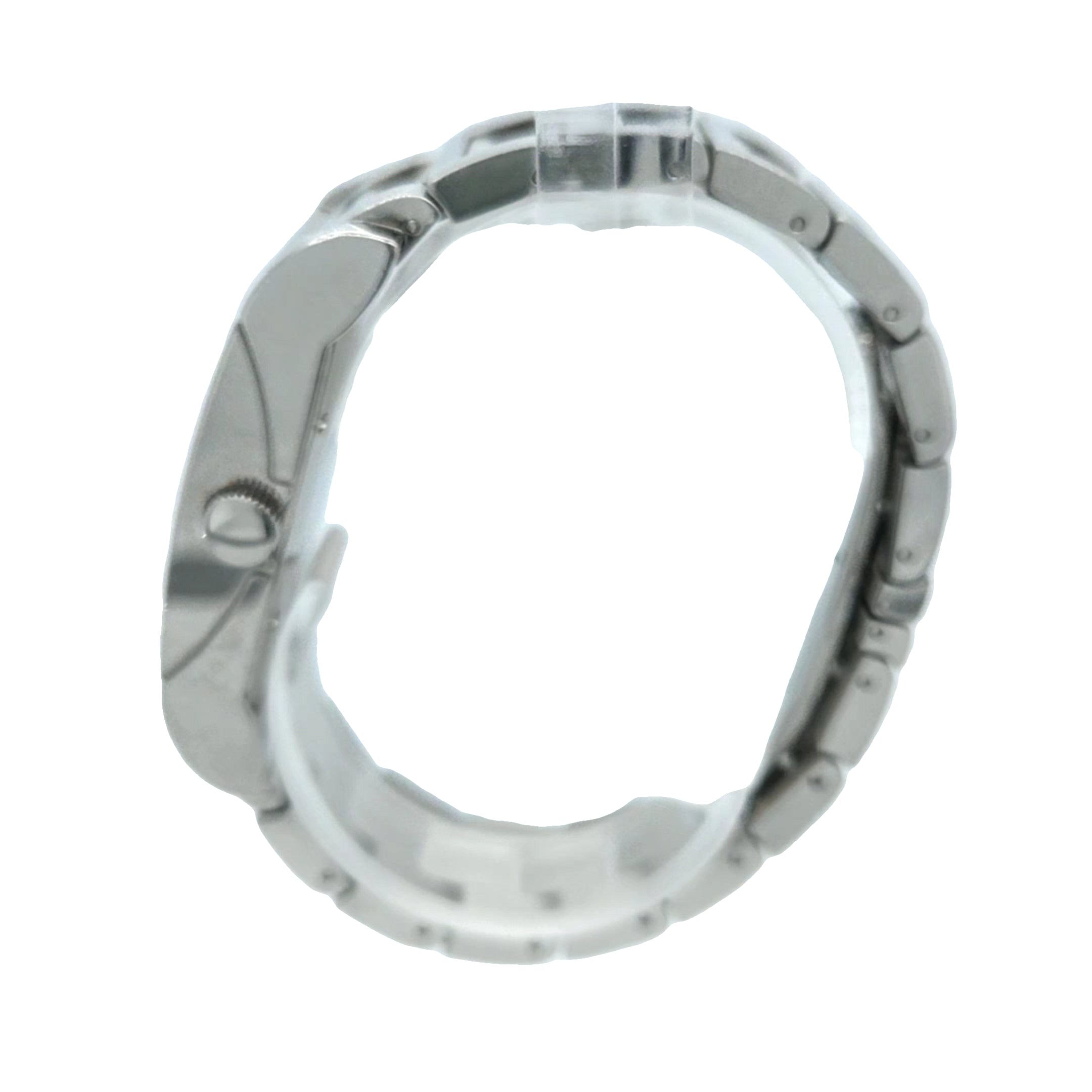 Bulgari Rettangolo Automatic Stainless Steel Watch – White Dial