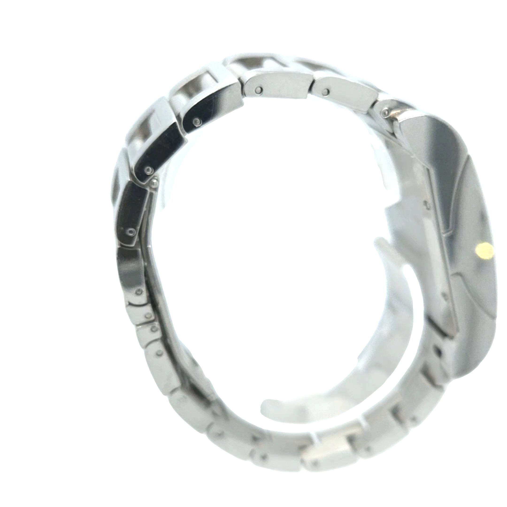 Bulgari Rettangolo Automatic Stainless Steel Watch – White Dial