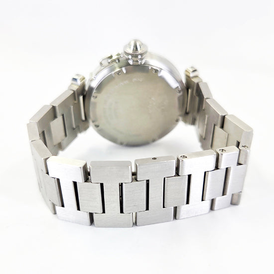 Cartier Pasha C GMT Automatic Watch – Stainless Steel