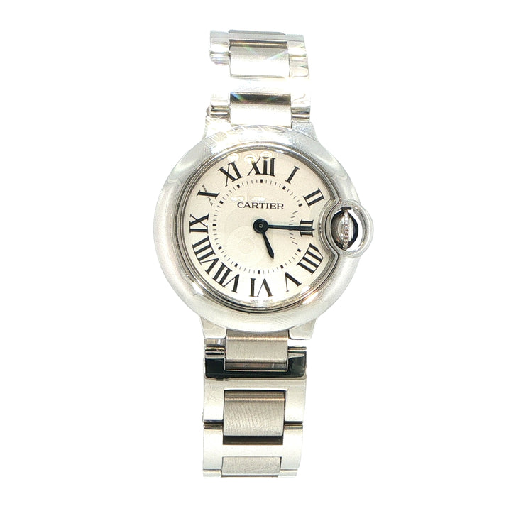 Cartier Ballon Bleu 28mm Stainless Steel Quartz Watch