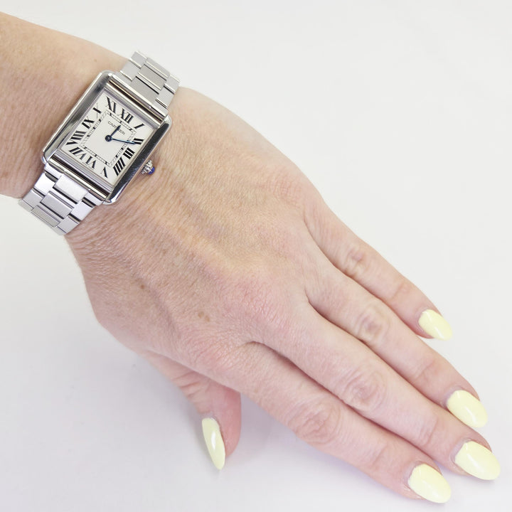 Cartier Tank Solo Stainless Steel Watch 31mm