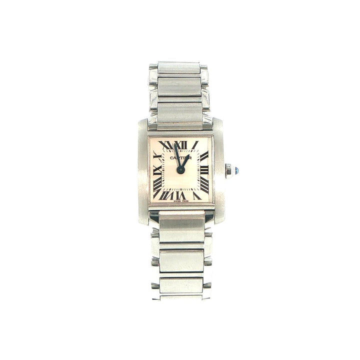 Cartier Tank Française 20mm Stainless Steel Quartz Watch