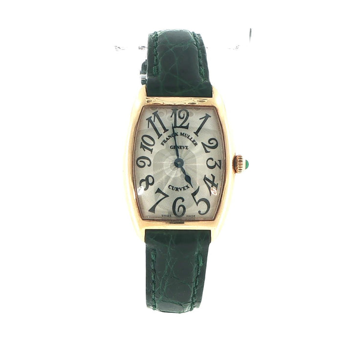 Franck Muller Cintrée Curvex 18K Yellow Gold Quartz Watch