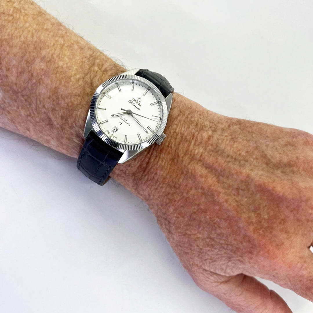 Omega Globemaster 39mm Black Gator Strap Miami FL Coral Gables