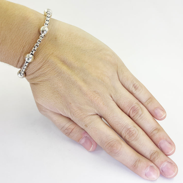 JAI Sterling Silver Bracelet