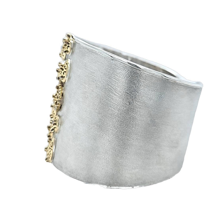 Two Tone Droplet Bangle