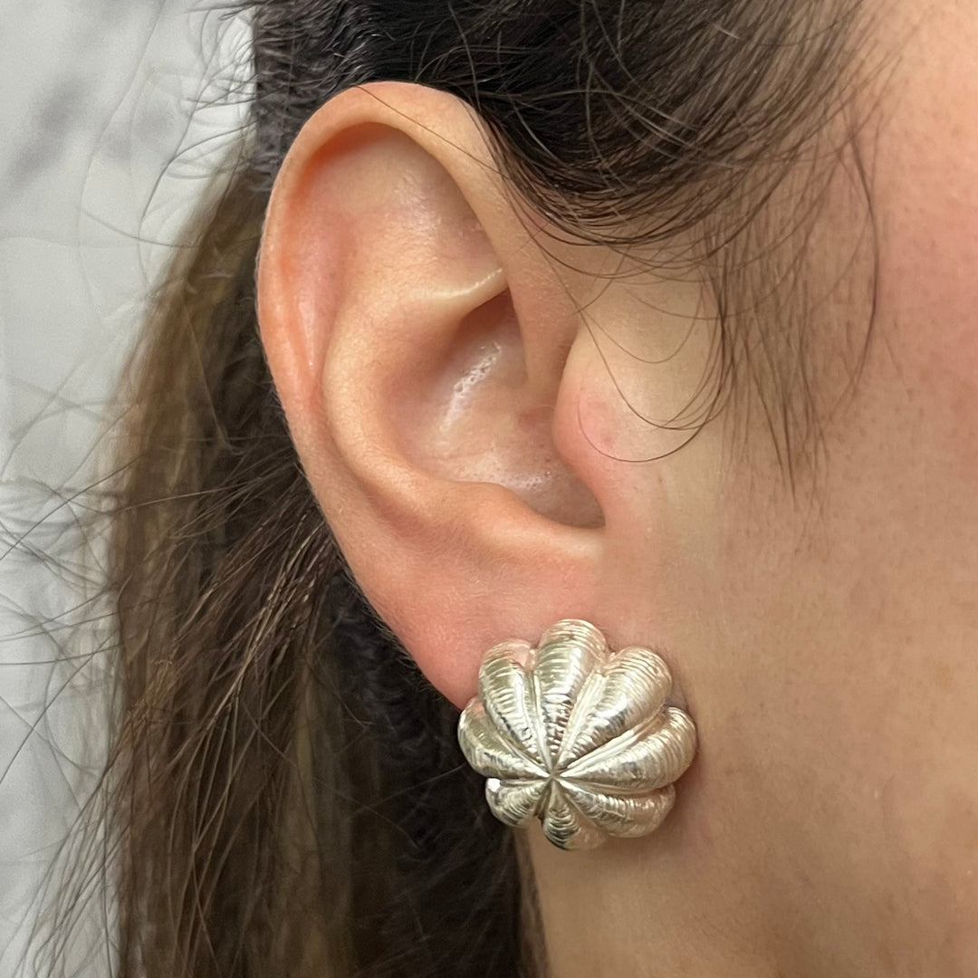 Tiffany & Co. Sterling Silver Earrings with Omega Backs