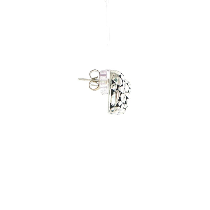 John Hardy Kali Dot Sterling Silver Earrings