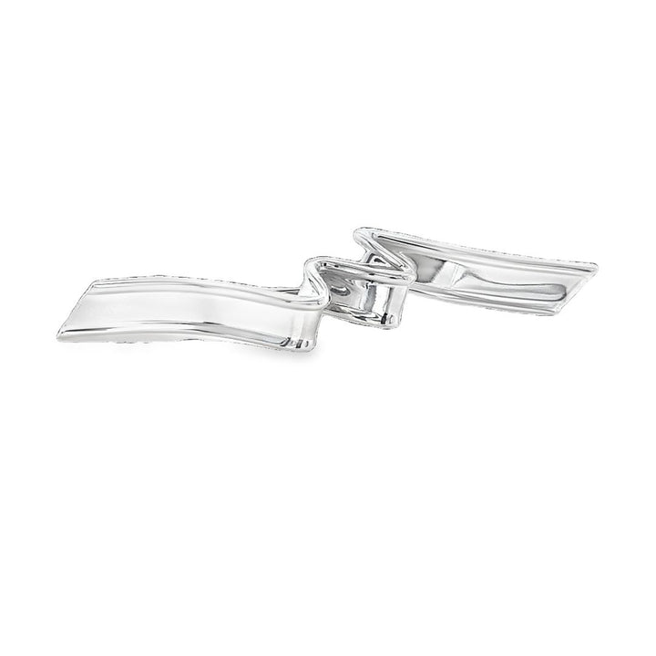 Tiffany & Co. Sterling Silver Ribbon Brooch