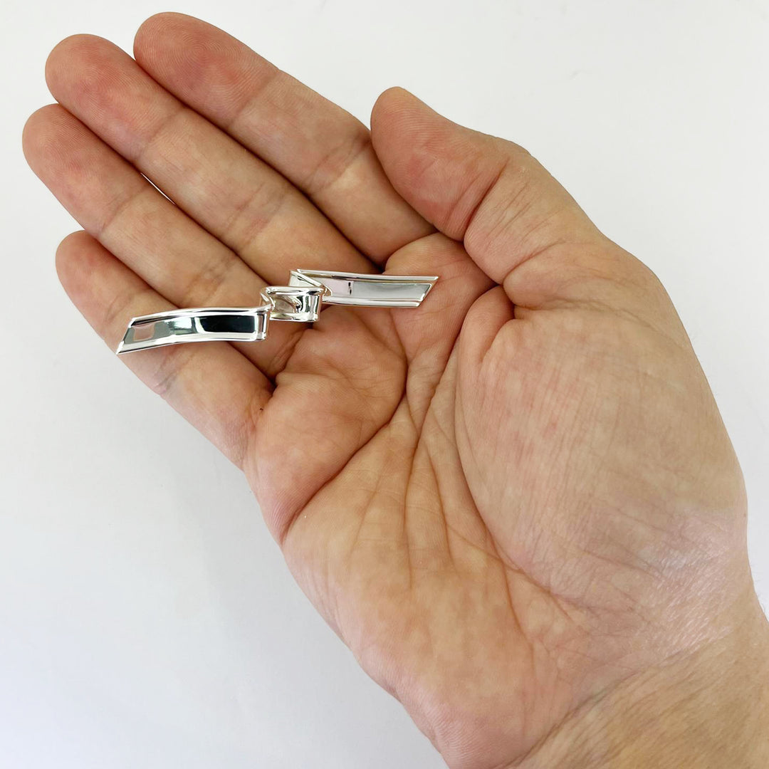 Tiffany & Co. Sterling Silver Ribbon Brooch