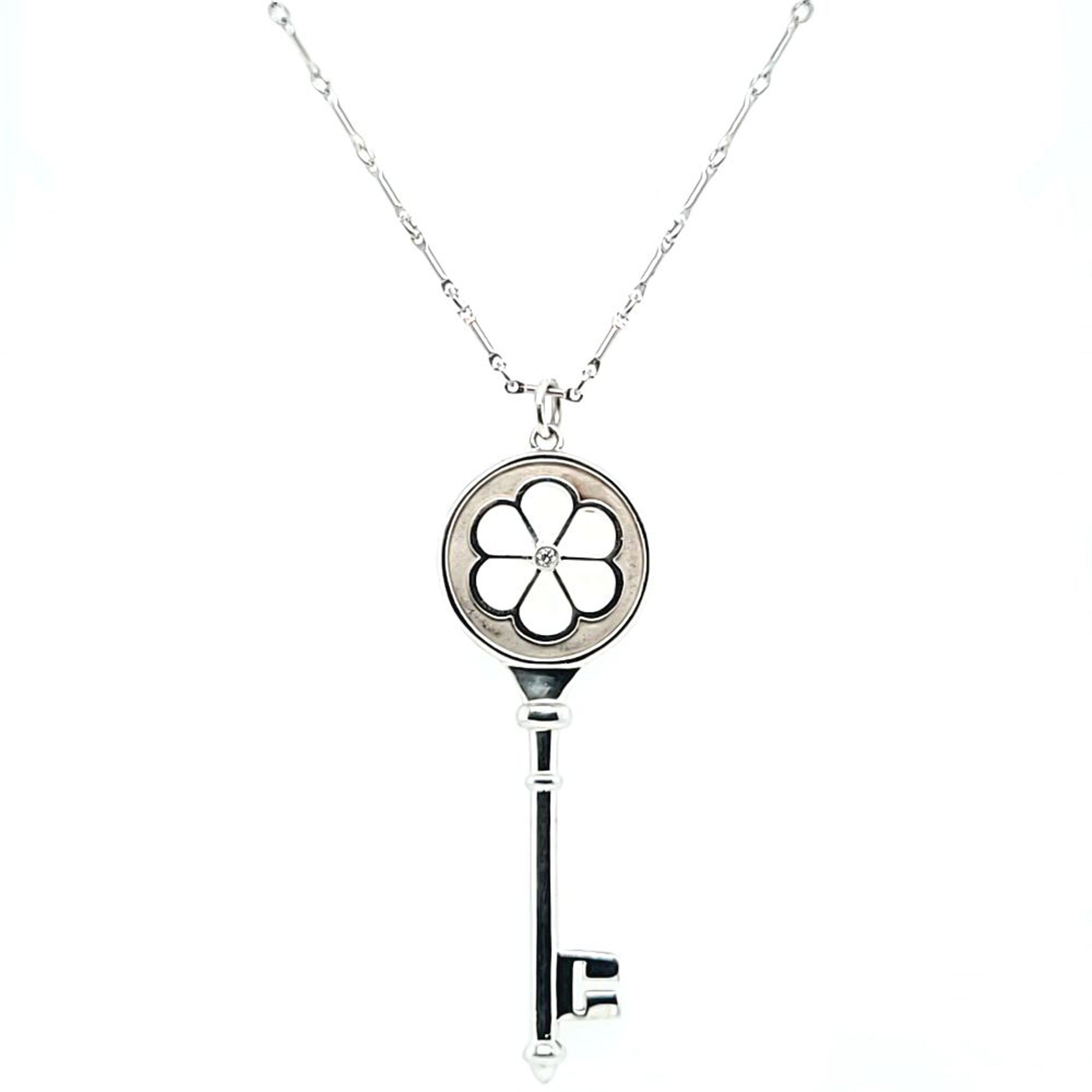 TIffany & Co. Blossom Key Diamond Necklace – Jae's Jewelers
