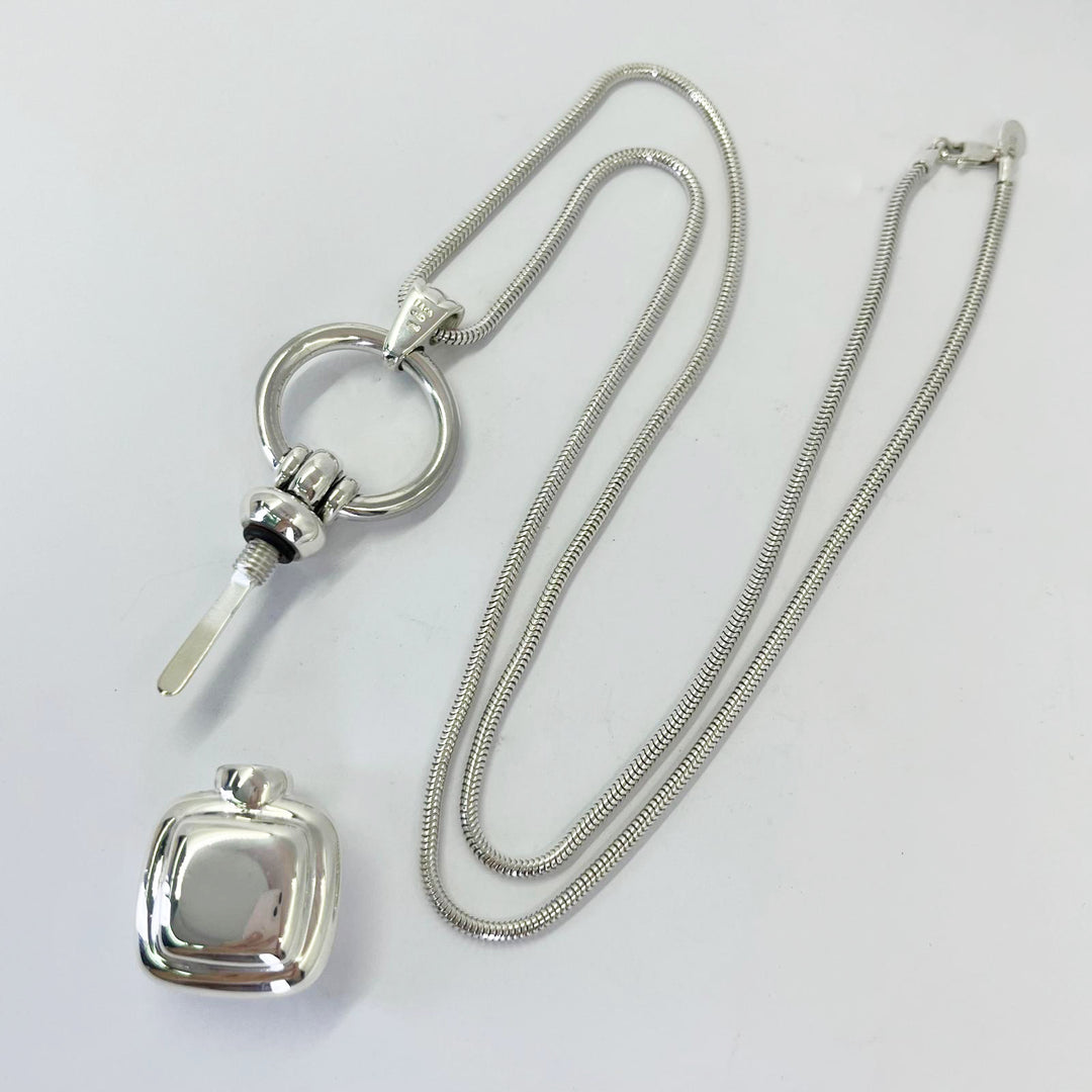 Tiffany & Co. Perfume Bottle Necklace