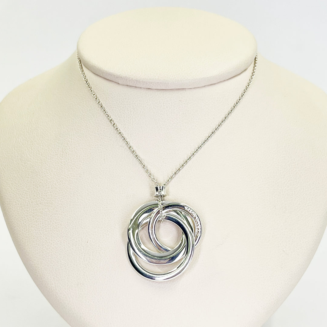 Tiffany & Co. Sterling Circle Necklace