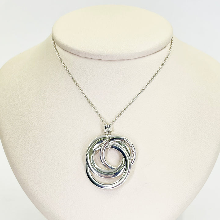 Tiffany & Co. Sterling Circle Necklace