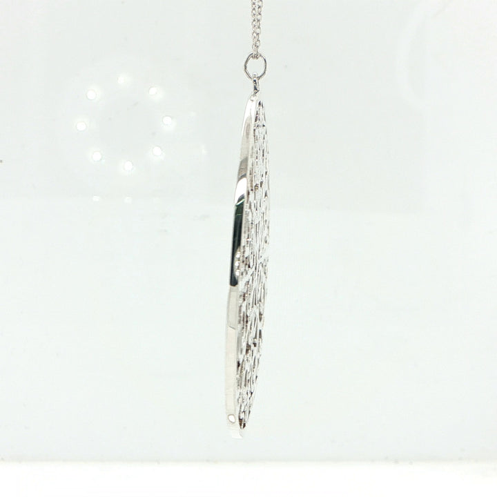 Tiffany & Co Large Enchant Circle Sterling Silver Necklace