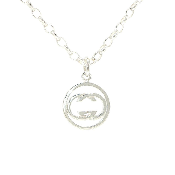 Gucci Sterling Silver Pendant Necklace