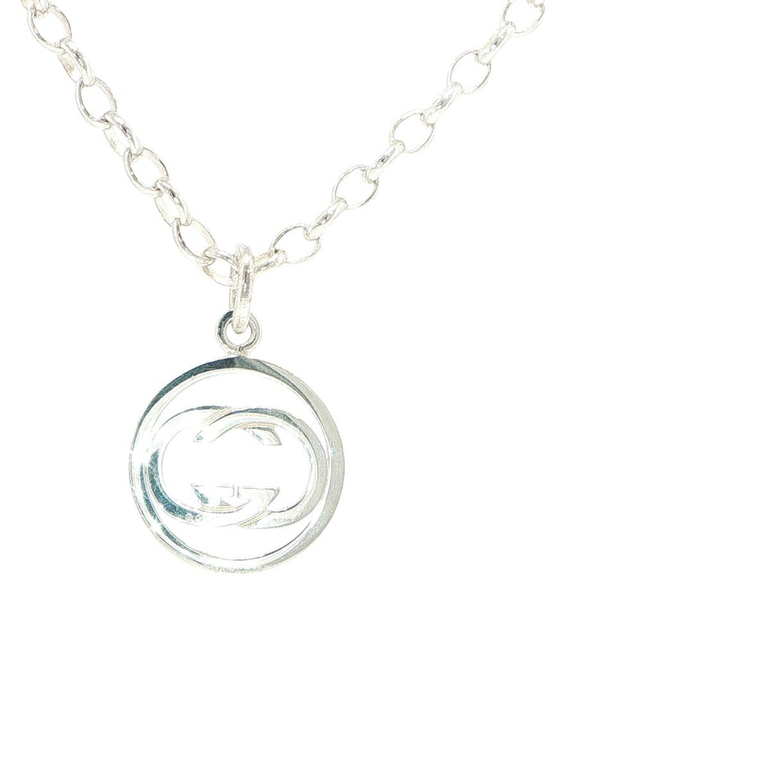 Gucci Sterling Silver Pendant Necklace