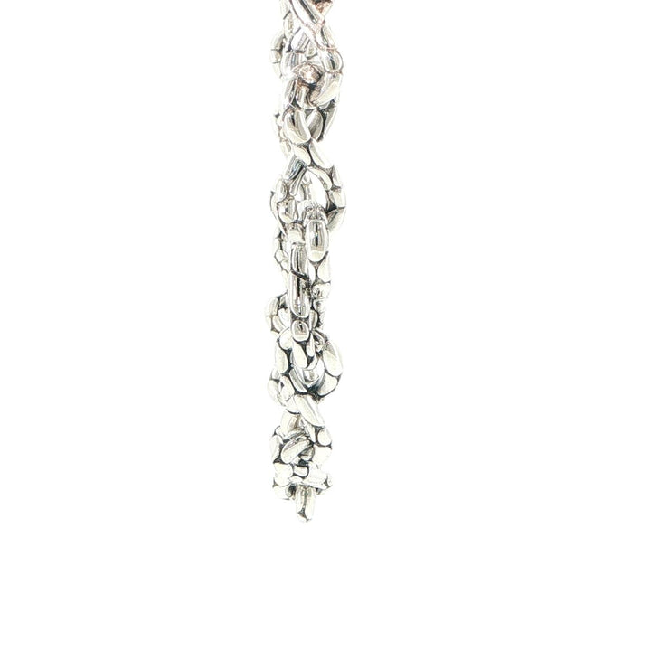 John Hardy Kali Dot Twisted Link Sterling Silver Necklace