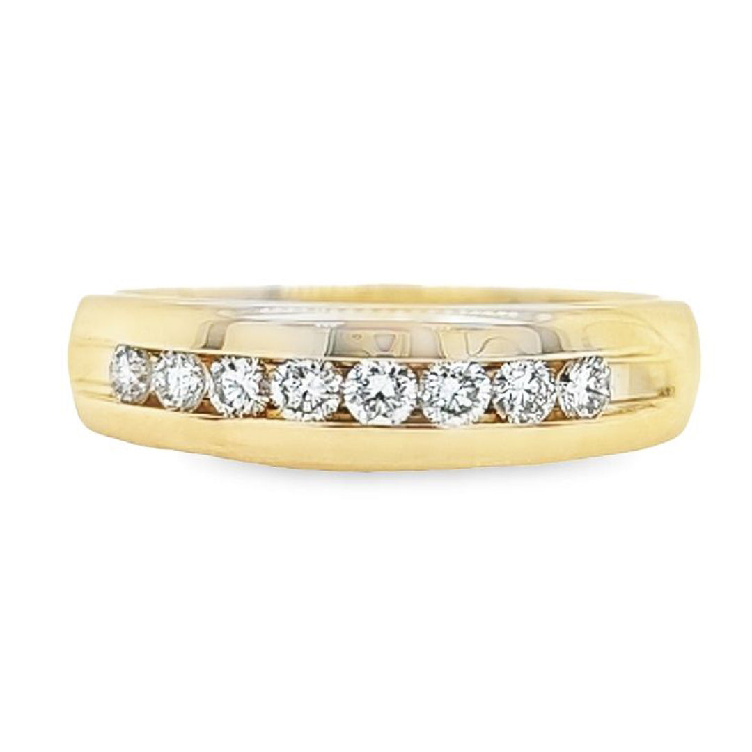 Channel Set Diamond Band