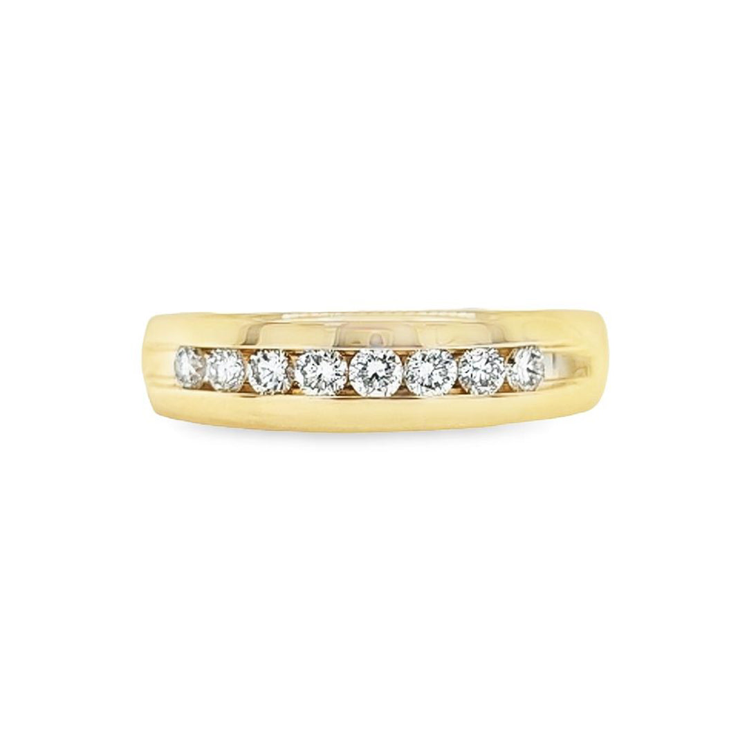 Channel Set Diamond Band