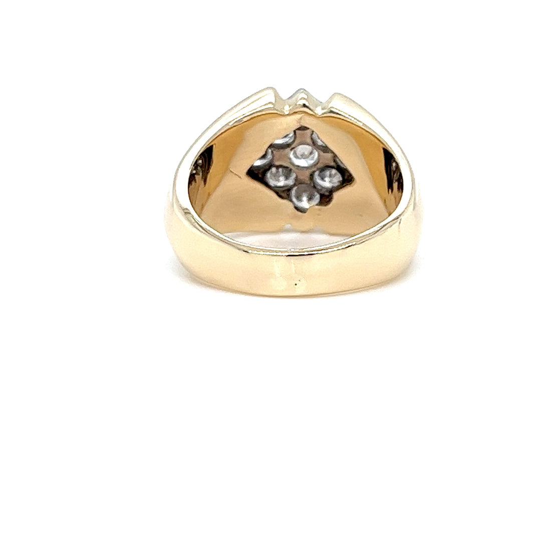 Cluster Diamond Ring